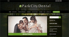 Desktop Screenshot of dentistry-park-city.com